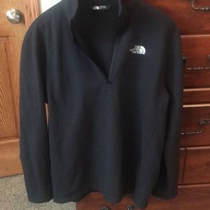 Men’s North Face fleece half zip